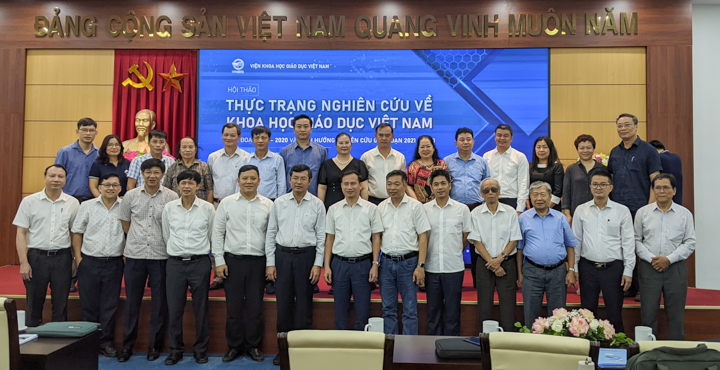 Hội thảo “Thực trạng nghiên cứu về Khoa học giáo dục Việt Nam giai đoạn 2011 - 2020 và Định hướng nghiên cứu giai đoạn 2021 - 2030” 